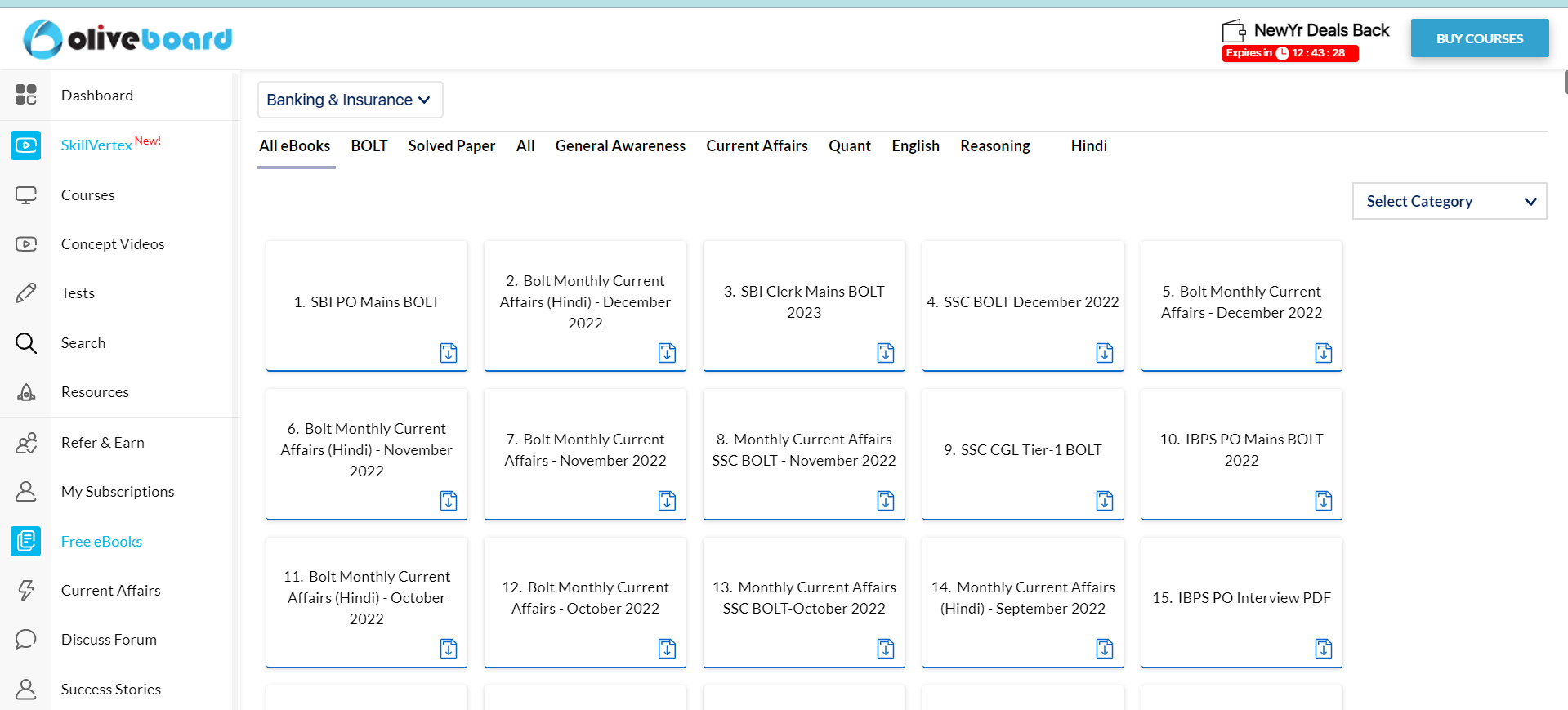 How to Download Banking BOLT? Oliveboard Help Center